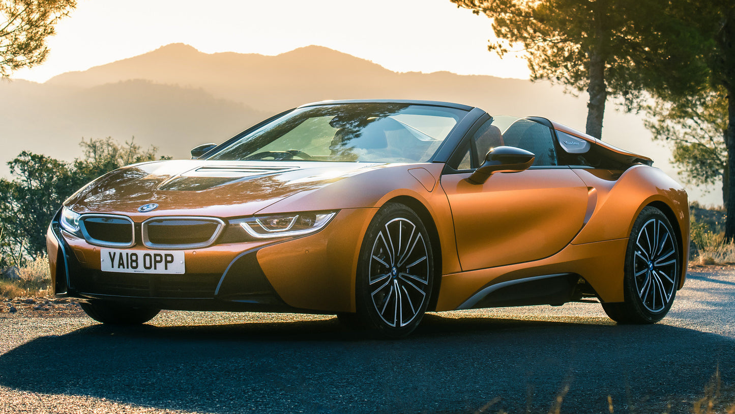 Bmw I8 Roadster Uk Hd Art Keychain