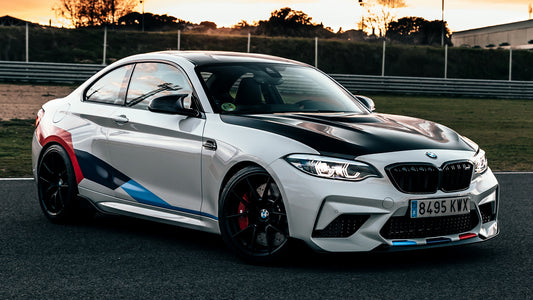 Bmw M2 Coupe Competition M Performance Parts Hd Art Keychain