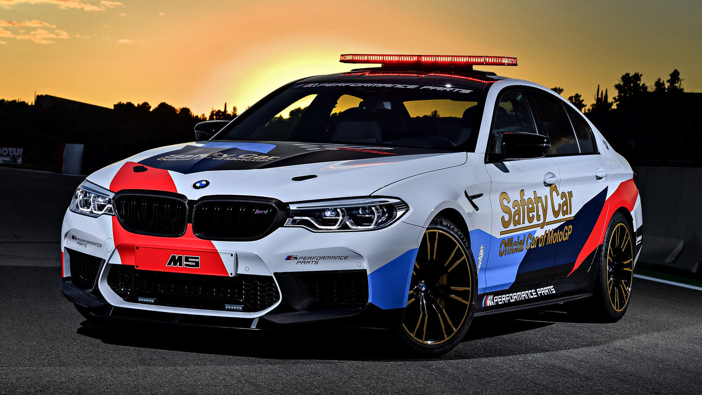 Bmw M5 Motogp Safety Car Hd Art Keychain