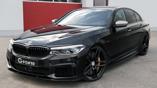 Bmw M550I By G Power Hd Art Keychain