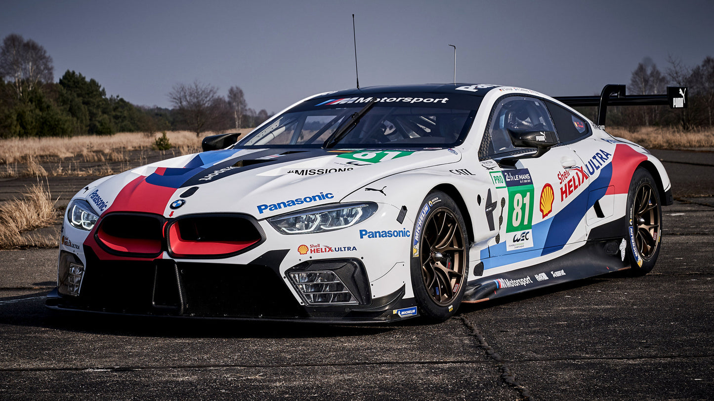 Bmw M8 Gte Hd Art Keychain