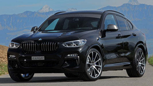 Bmw X4 M40D By Dahler Hd Art Keychain