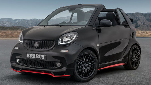 Brabus 125R Based On Fortwo Cabrio Hd Art Keychain
