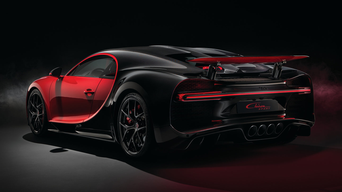 Bugatti Chiron Sport Hd Art Keychain
