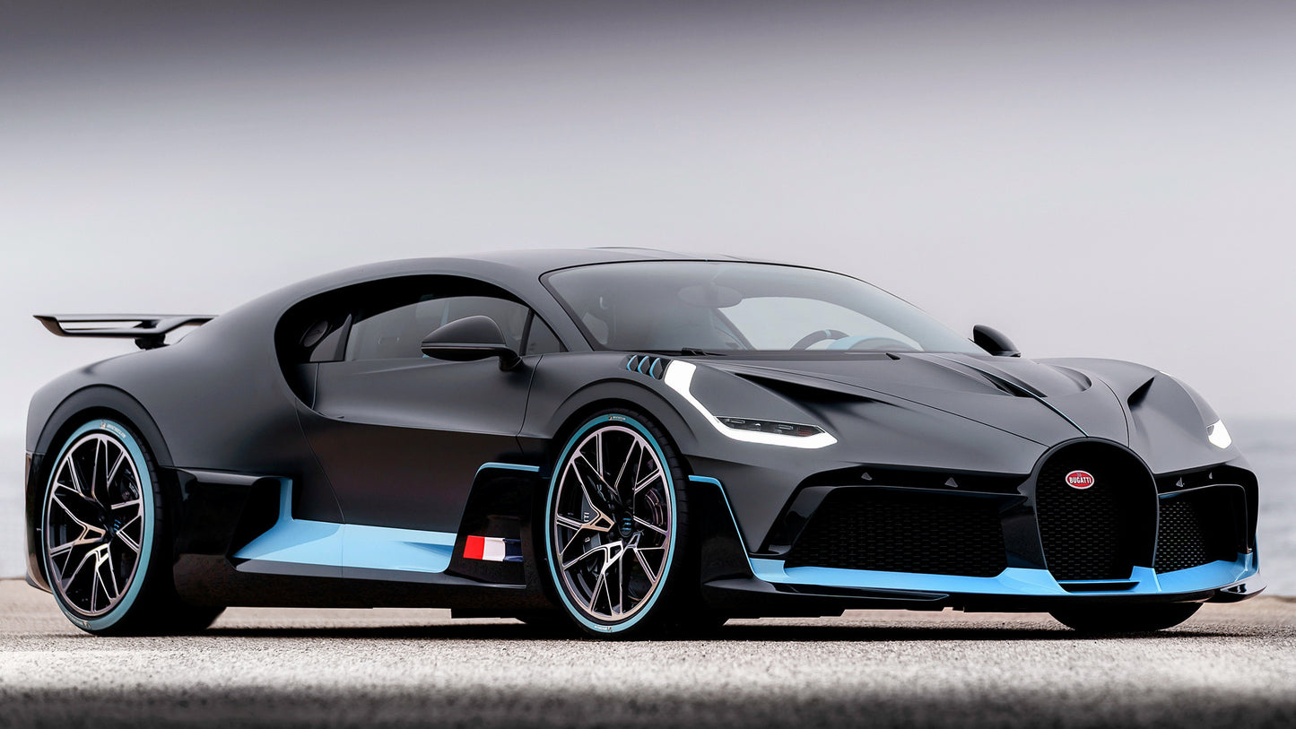 Bugatti Divo Hd Art Keychain