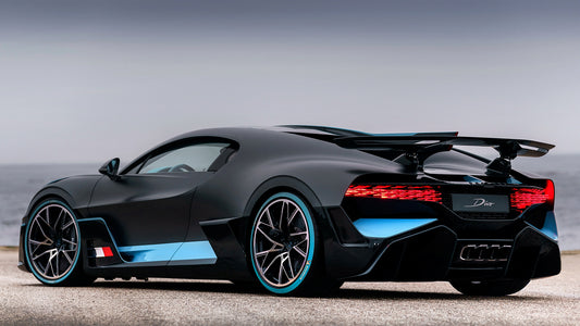 Bugatti Divo Hd Art Keychain