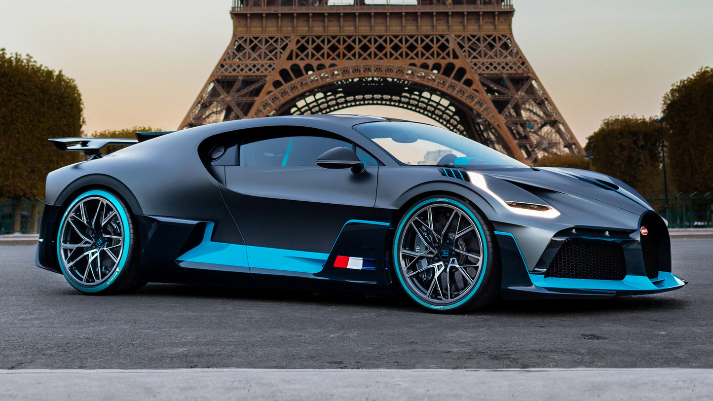 Bugatti Divo Hd Art Keychain