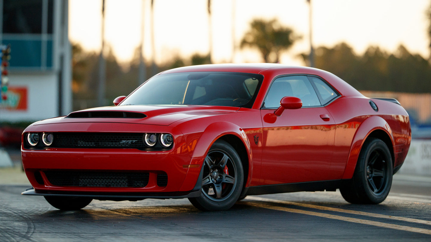 Dodge Challenger Srt Demon Hd Art Keychain
