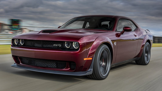Dodge Challenger Srt Hellcat Widebody Hd Art Keychain