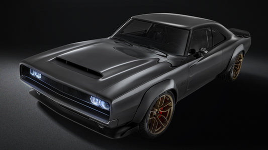 Dodge Super Charger Concept Hd Art Keychain