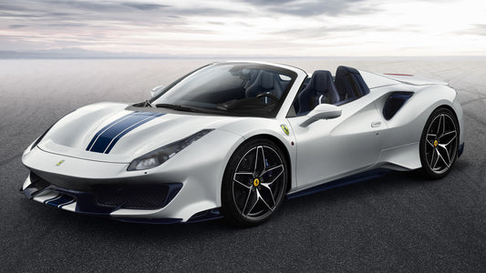 Ferrari Pista Spider Hd Art Keychain