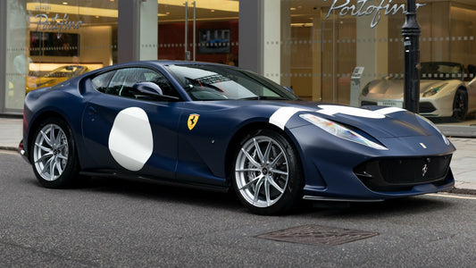 Ferrari Superfast Tailor Made Inspired By Stirling Moss Uk Hd Art Keychain