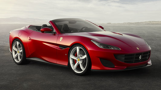 Ferrari Portofino Hd Art Keychain