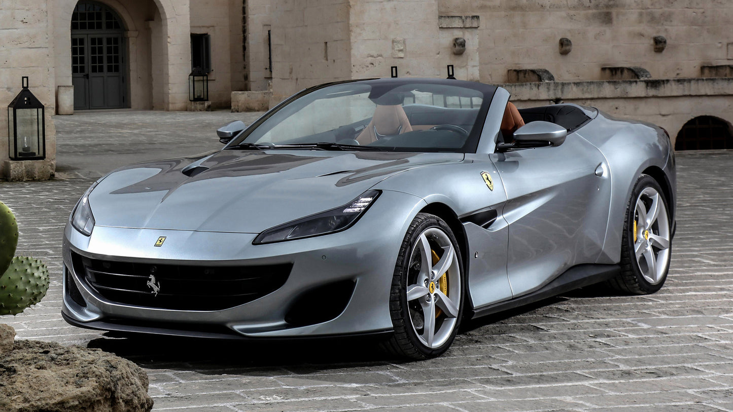 Ferrari Portofino Hd Art Keychain