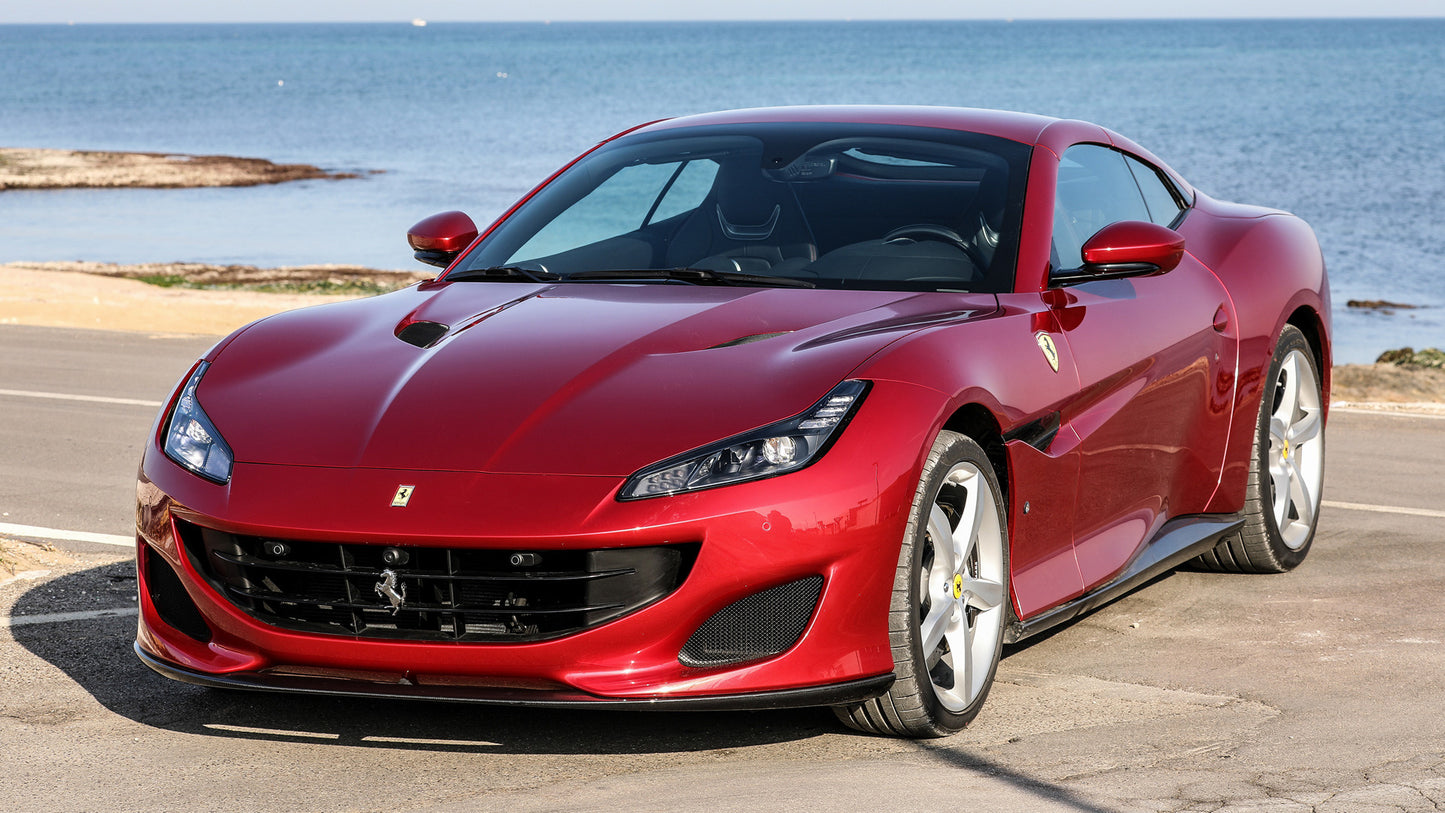 Ferrari Portofino Hd Art Keychain