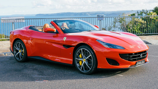 Ferrari Portofino Au Hd Art Keychain