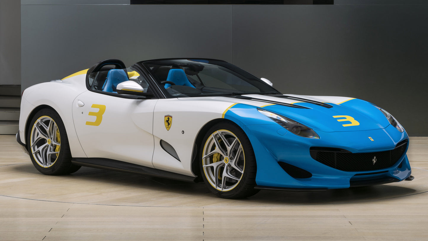Ferrari Sp3Jc Uk Hd Art Keychain