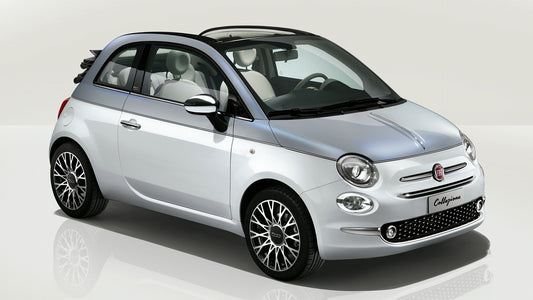 Fiat 500C Collezione Hd Art Keychain