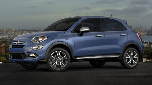 Fiat 500X Blue Sky Edition Us Hd Art Keychain