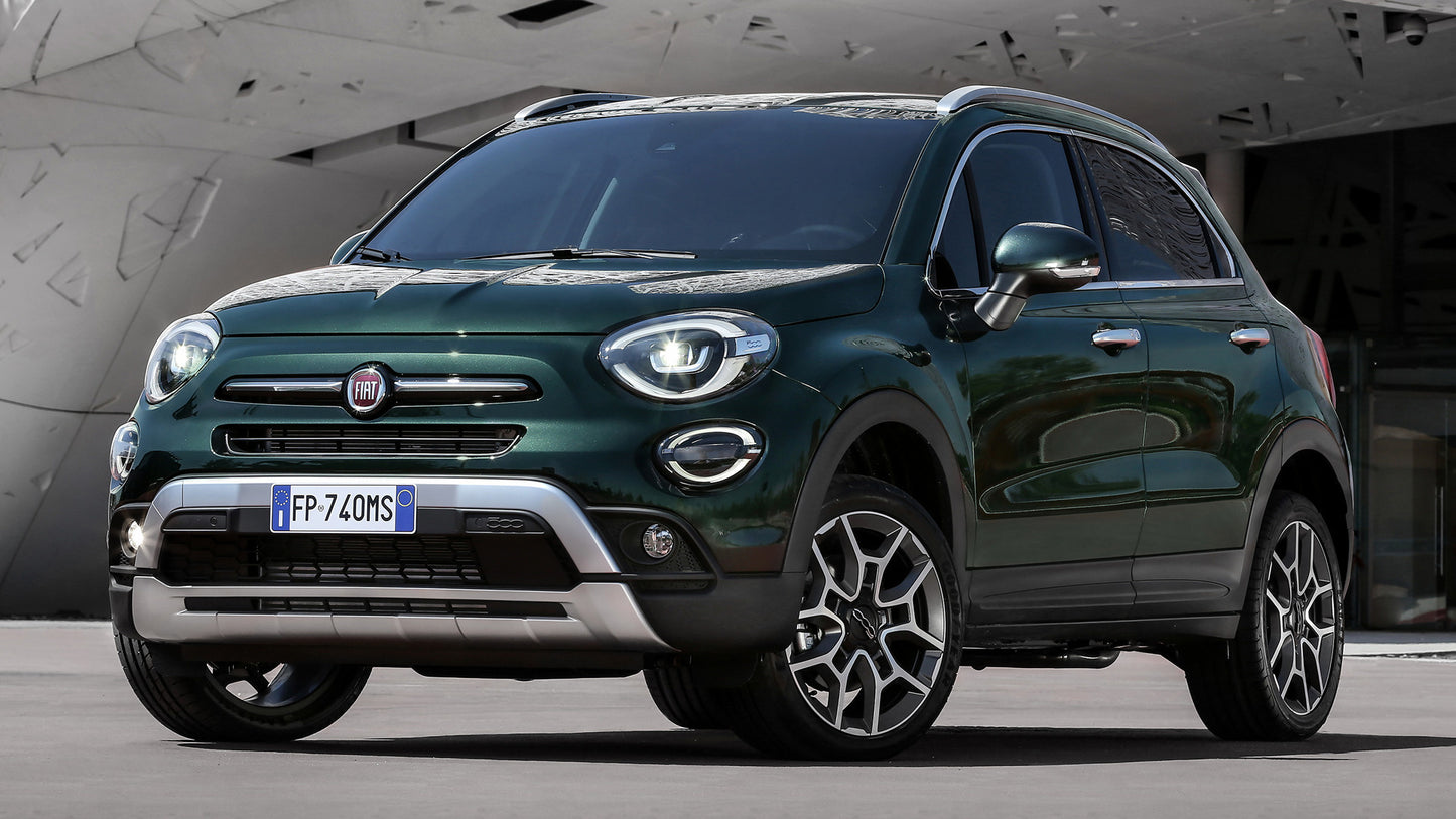 Fiat 500X Cross Hd Art Keychain