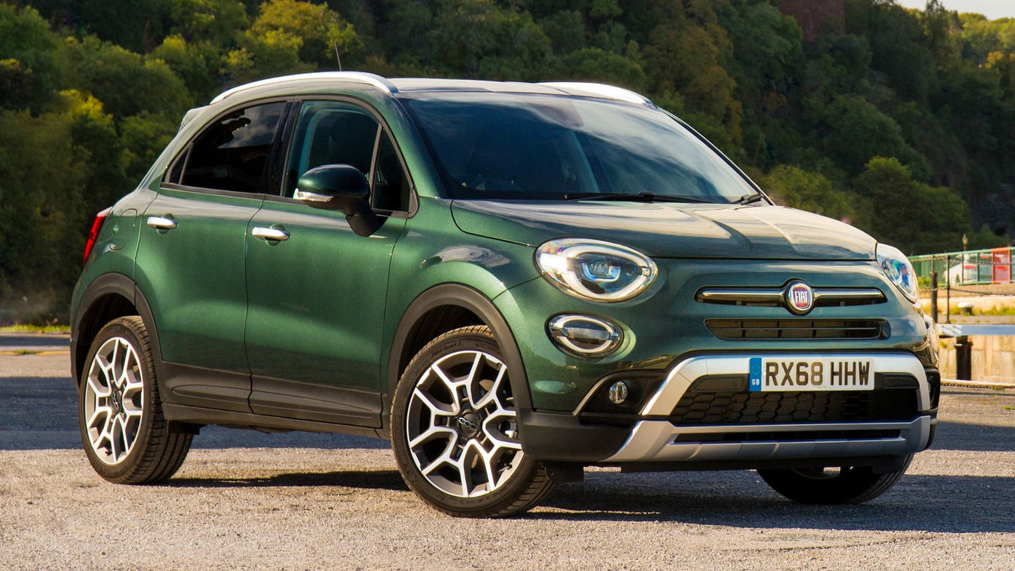 Fiat 500X Cross Uk Hd Art Keychain