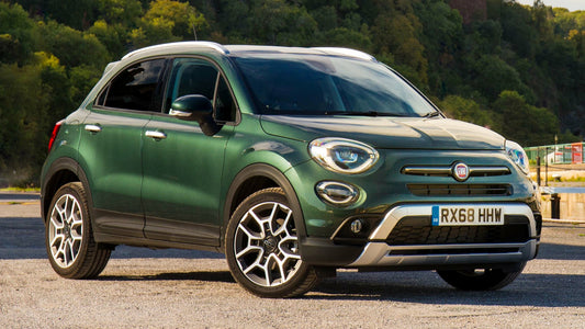 Fiat 500X Cross Uk Hd Art Keychain