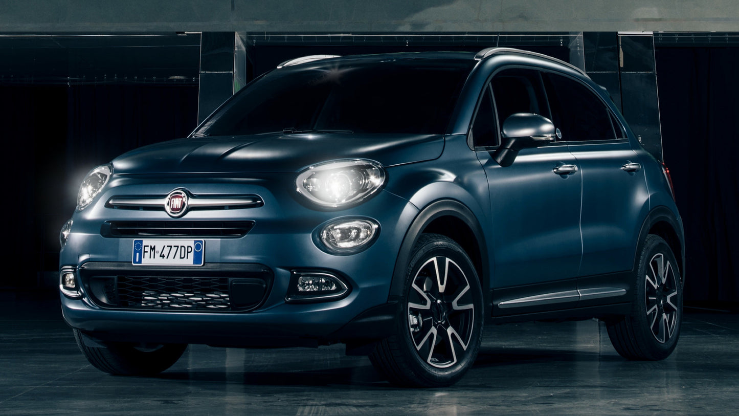 Fiat 500X Mirror Hd Art Keychain