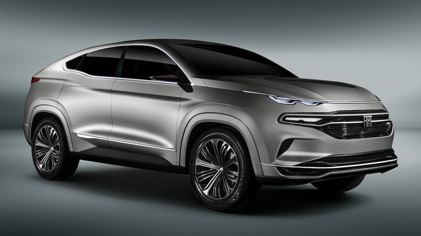 Fiat Fastback Concept Hd Art Keychain