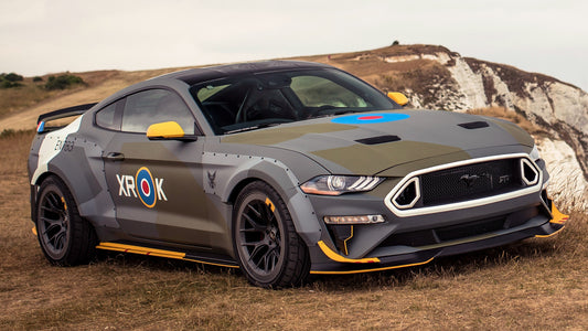Ford Eagle Squadron Mustang Gt Hd Art Keychain