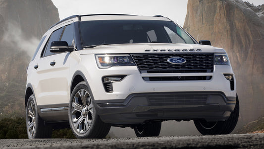 Ford Explorer Sport Hd Art Keychain