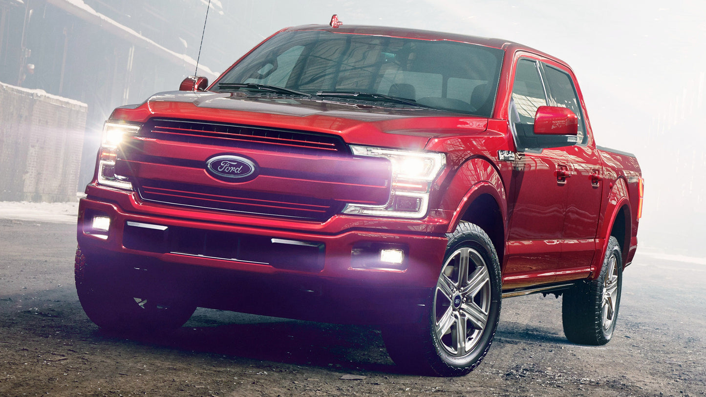 Ford F Lariat Sport Supercrew Hd Art Keychain