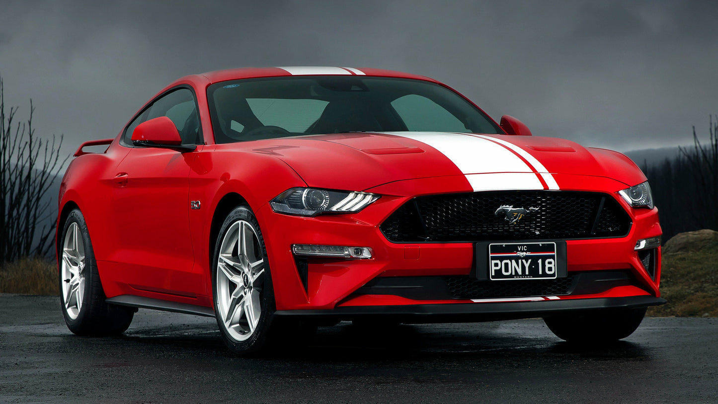 Ford Mustang Gt Au Hd Art Keychain