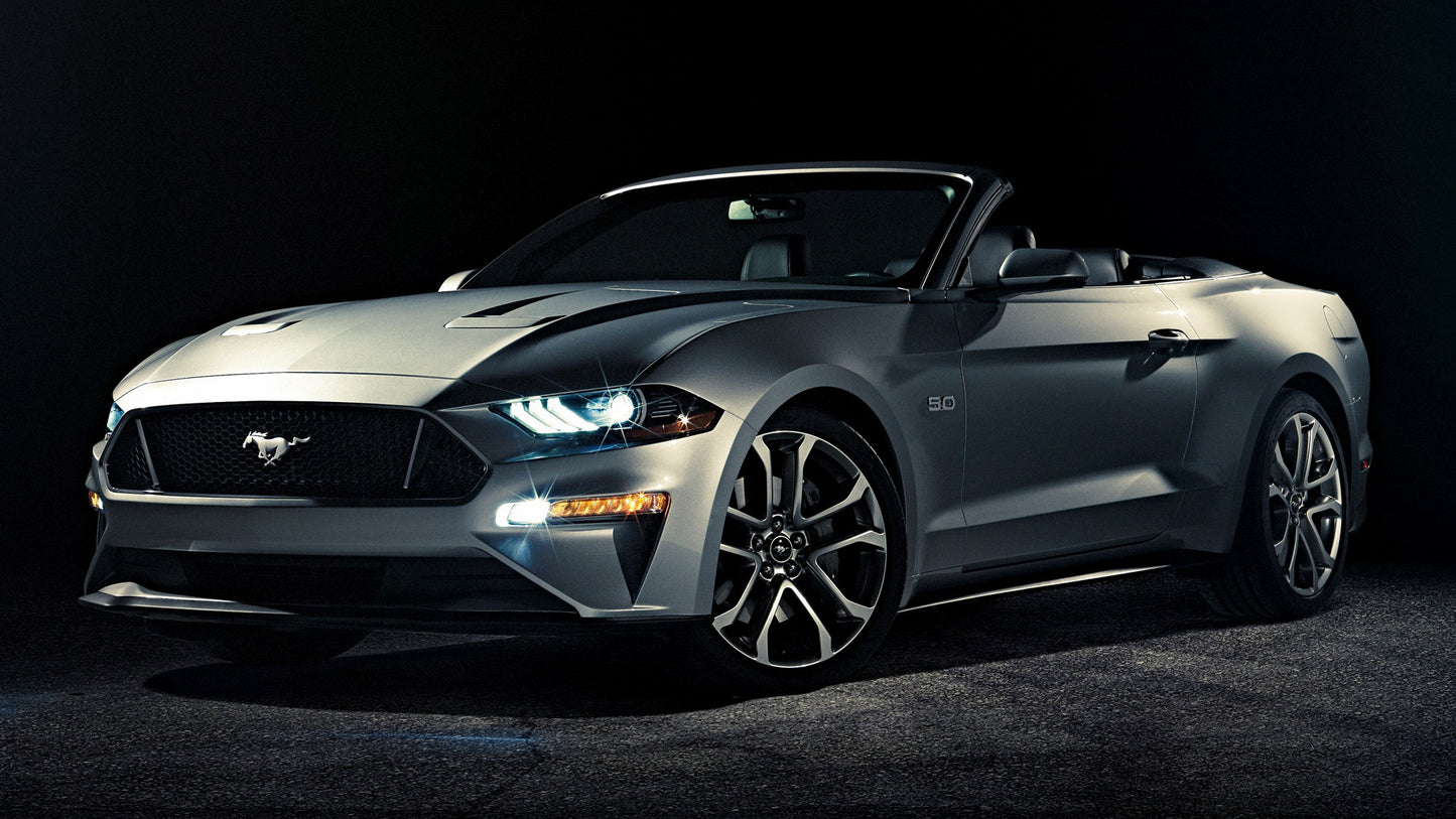 Ford Mustang Gt Convertible Hd Art Keychain