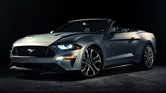 Ford Mustang Gt Convertible Hd Art Keychain