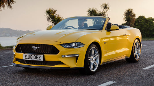 Ford Mustang Gt Convertible Uk Hd Art Keychain
