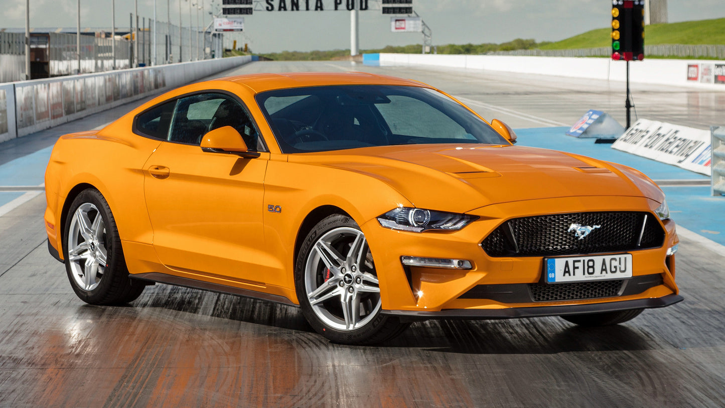 Ford Mustang Gt Uk Hd Art Keychain