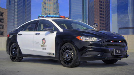 Ford Police Responder Hybrid Hd Art Keychain