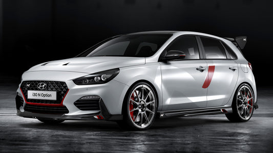 Hyundai I30 N Option Show Car Hd Art Print Poster