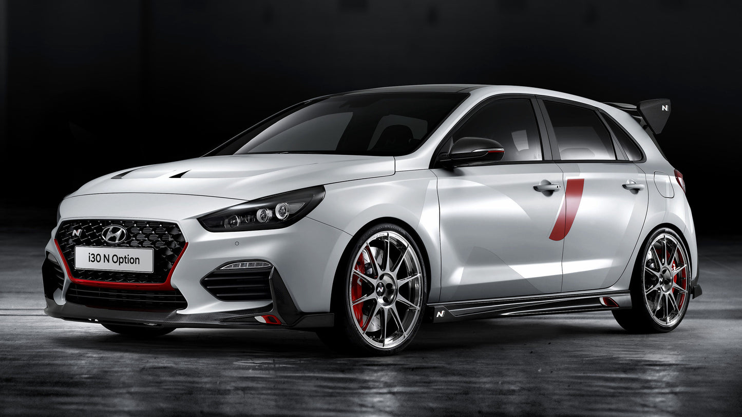 Hyundai I30 N Option Show Car Hd Art Jigsaw Puzzle