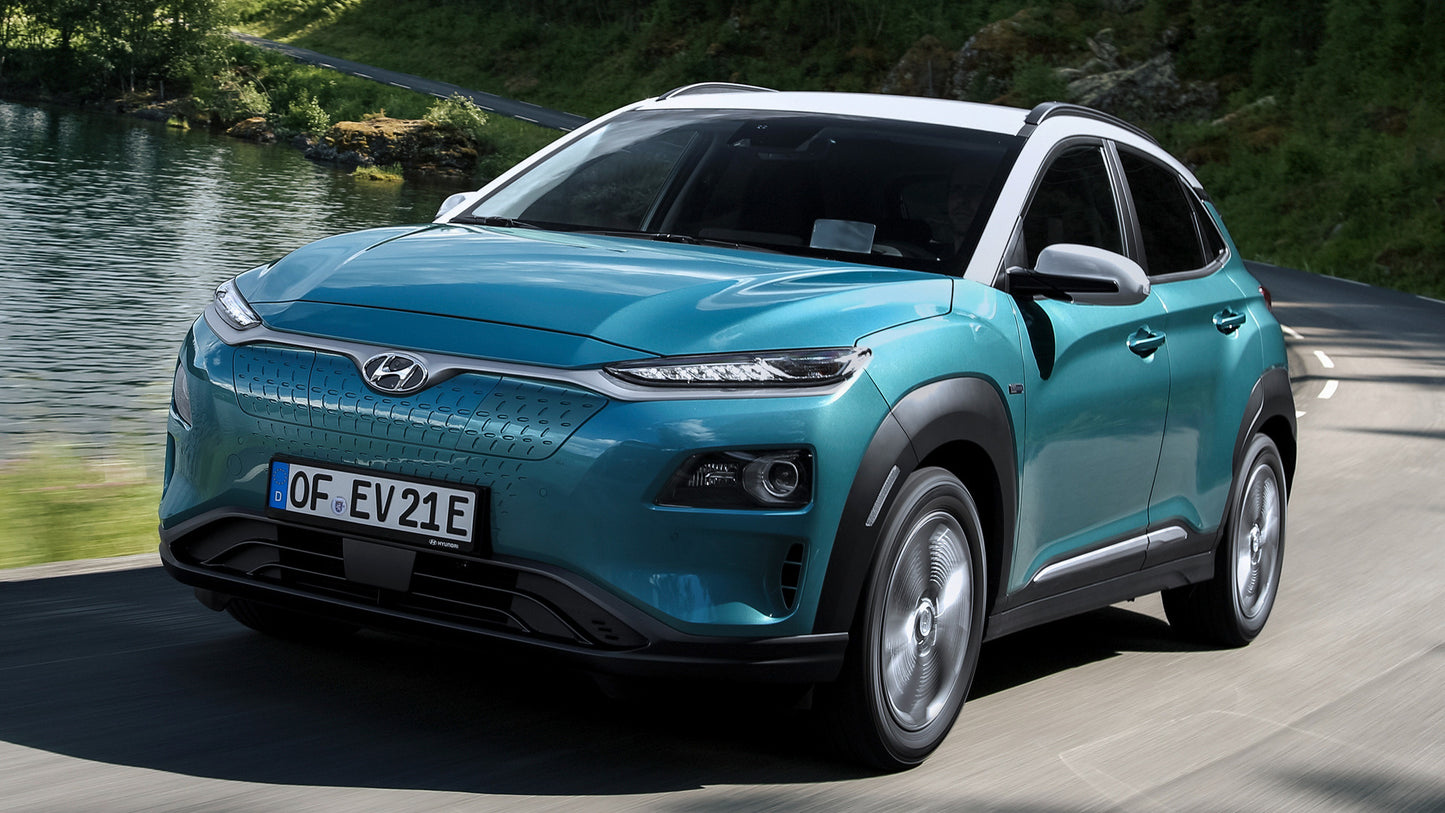 Hyundai Kona Electric Hd Art Keychain