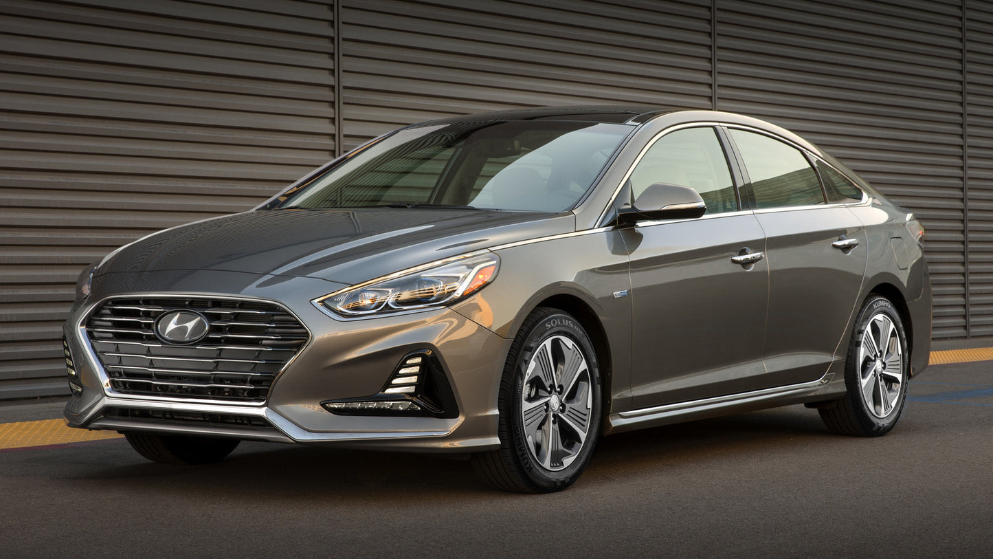 Hyundai Sonata Hybrid Hd Art Keychain