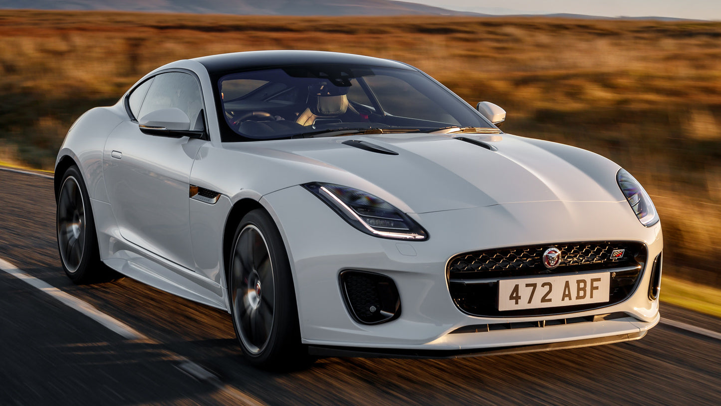Jaguar F Type Coupe Chequered Flag Edition Uk Hd Art Jigsaw Puzzle