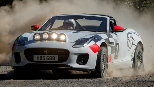 Jaguar F Type Rally Car Hd Art Jigsaw Puzzle
