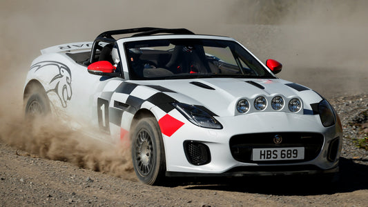 Jaguar F Type Rally Car Hd Art Jigsaw Puzzle