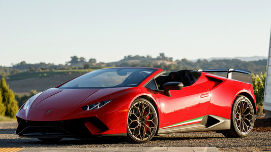 Lamborghini Huracan Performante Spyder Us Hd Art Print Poster