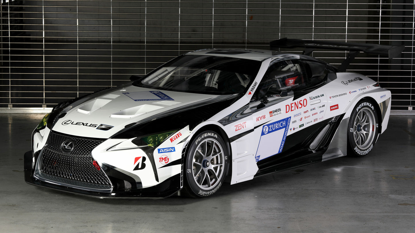 Lexus Lc By Gazoo Racing Hd Art Magnet
