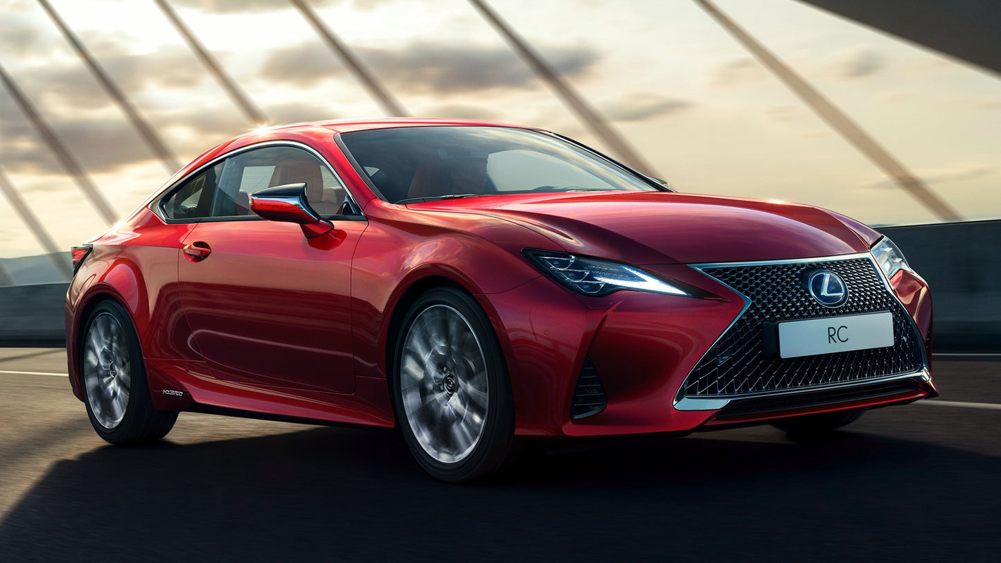 Lexus Rc Hybrid Hd Art Print Poster