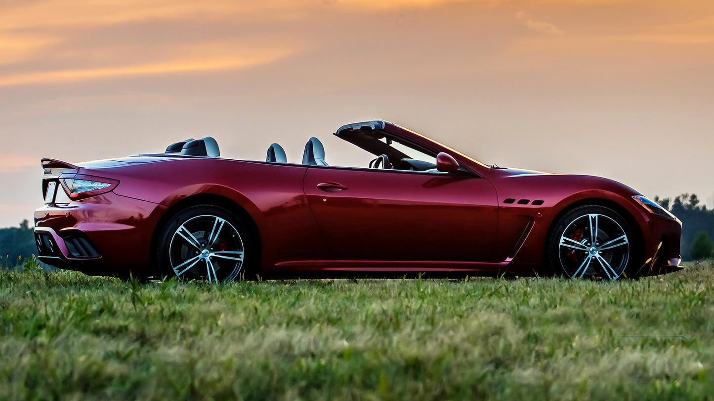 Maserati Granturismo Mc Convertible Us Hd Art Keychain