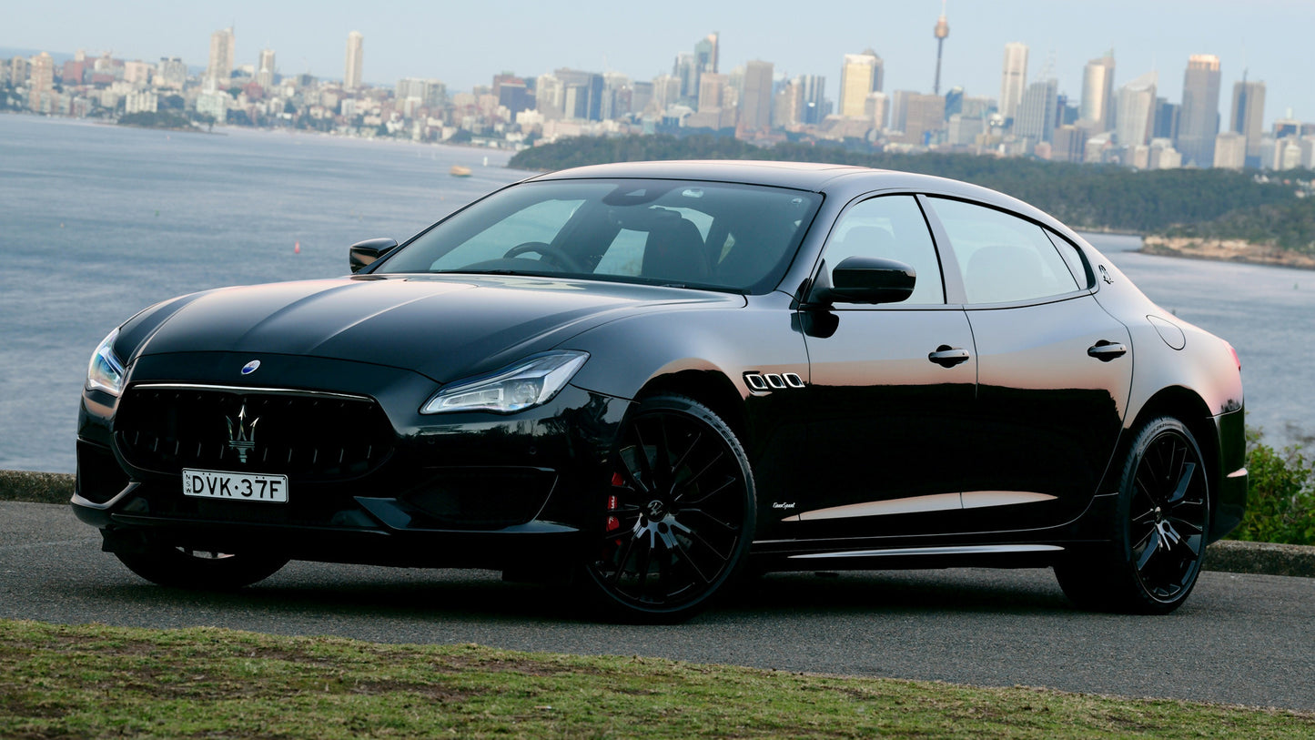 Maserati Quattroporte Gts Gransport Nerissimo Edition Au Hd Art Jigsaw Puzzle