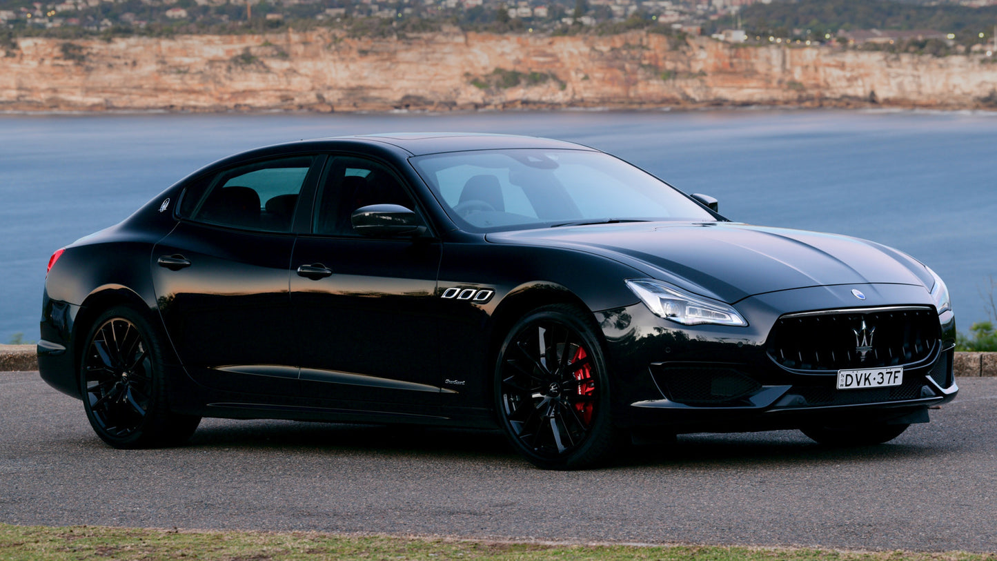 Maserati Quattroporte Gts Gransport Nerissimo Edition Au Hd Art Jigsaw Puzzle